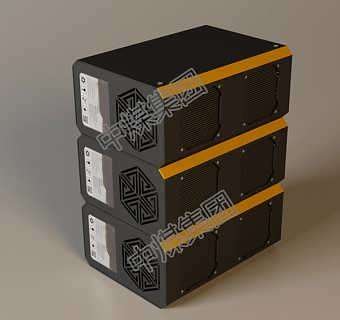 An advanced mining rig under 24/7 monitoring, exemplifying the packages' role in ensuring uninterrupted operations