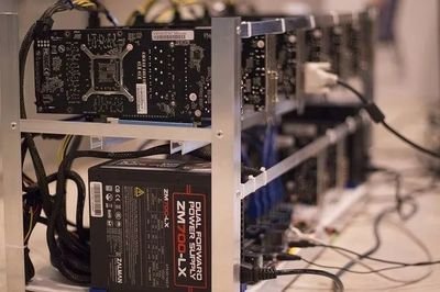 An intricate mining rig setup, highlighting the hardware essential for successful cryptocurrency extraction